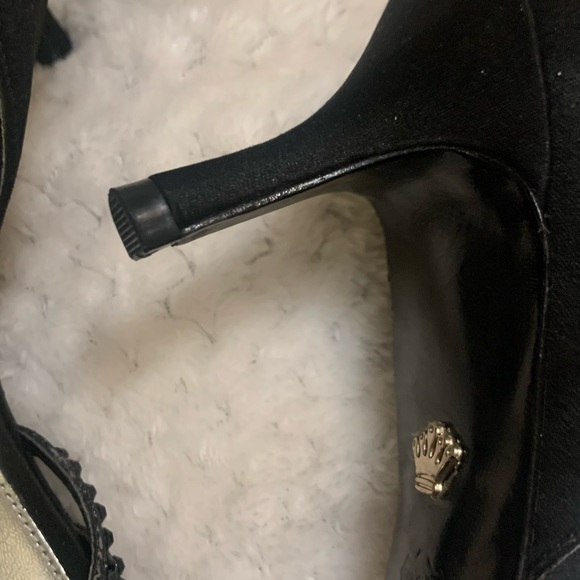 Nina New York leather sole satin size 6 black - Picture 4 of 11